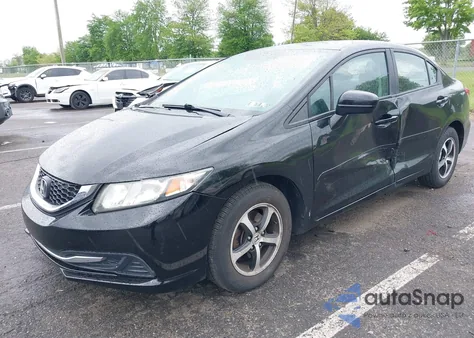 2015 Honda Civic Se z USA, uszkodzony, nr VIN 19XFB2F78FE236030